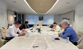 天合租赁香港平台公司召开2023年度 第二、三次董事会并与省属企业 开展业务合作交流
